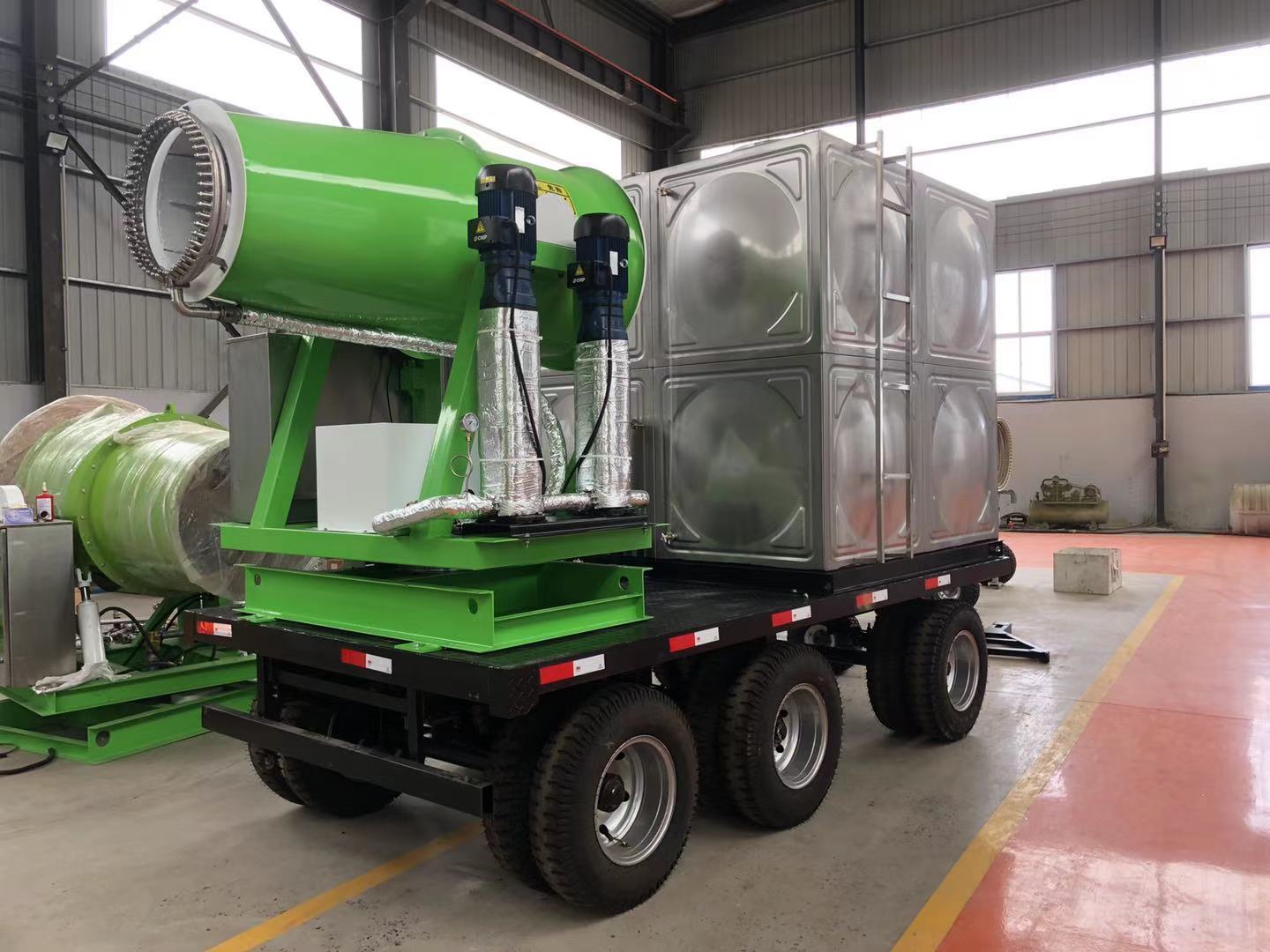 移動式60米超細霧霧炮