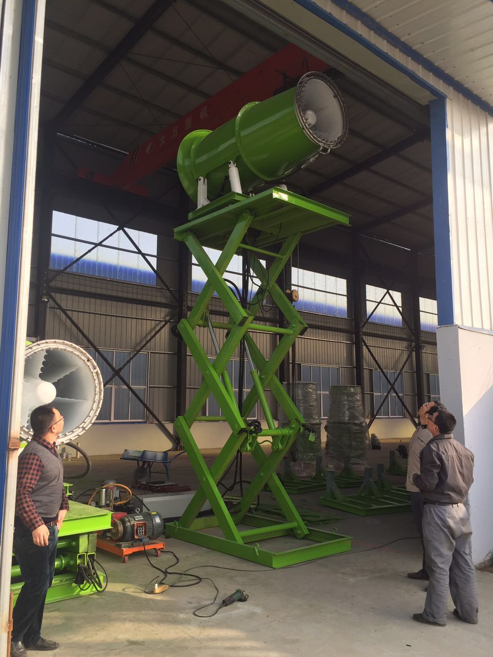 高塔式除塵噴霧機